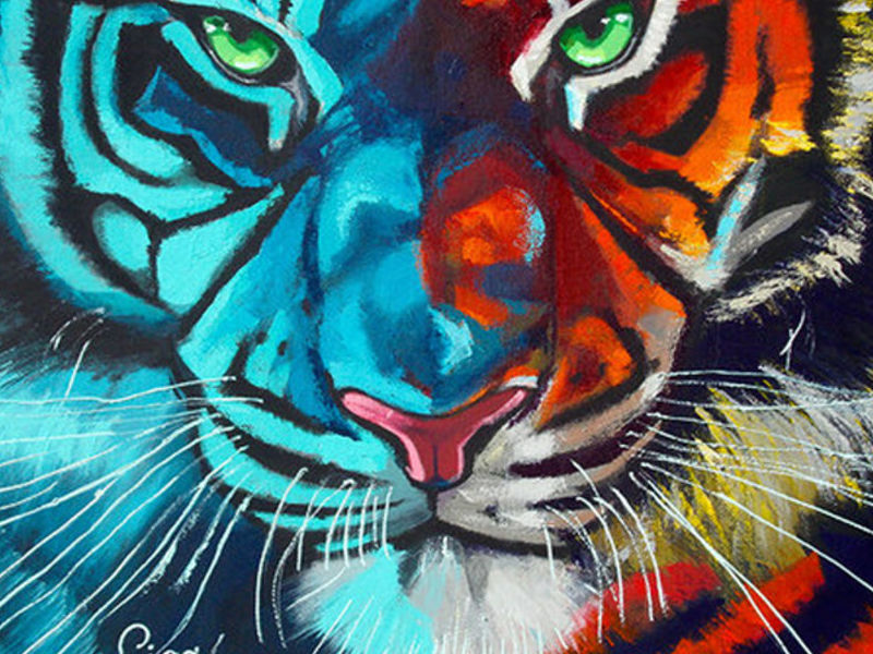 Giga Art / Tigre Tiffany - Giga Art | ARTEX